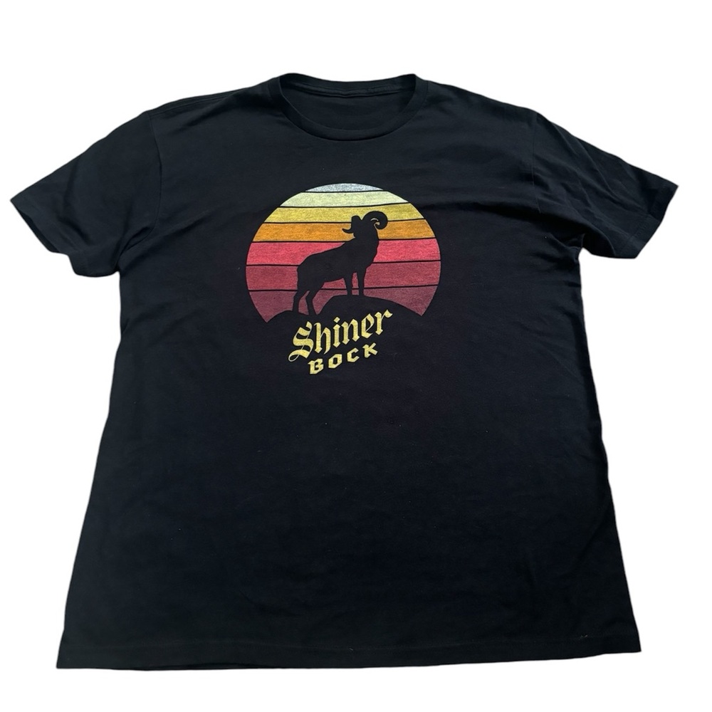 Vintage Shiner Bock Lager/Beer shirt size M